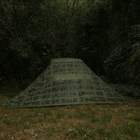 Сетка маскировочная 3х5 (15 кв. м.) Green (зеленый) Militex - маскирующая сеть для авто и палатки - изображение 4