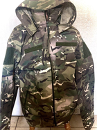 Куртка мультикам 58 размер военная, летняя армейская ветровка рип-стоп, куртка тактическая для ВСУ - изображение 3