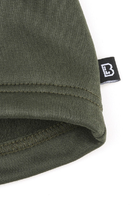 Тактическая флисовая зимняя шапка военная Brandit Ice – Оливковая - изображение 3