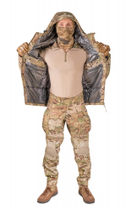 Куртка зимова з тепловідбивною підкладкою Omni Hit Multicam Ріп Стоп з капюшоном військова тактична куртка L Мультикам (CPM28889-1) - зображення 3