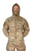 Куртка зимняя Level 7 Multicam с капюшоном военная тактическая L Мультикам (LPP28889-1) - изображение 4