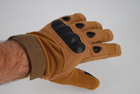Тактичні рукавички з пальцями 9004_M_Coyote - зображення 1