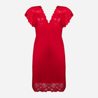 Koszula nocna DKaren Slip Lesley XS Red (5903068513848) - obraz 3