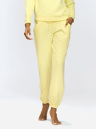 Spodnie dresowe DKaren Wenezja XL Żółte (5903251466920) - obraz 1