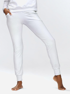Spodnie dresowe DKaren Seattle XS Białe (5903251466944) - obraz 1