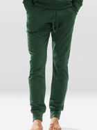 Спортивні штани чоловічі DKaren Pants Justin XL Green (5903251464643) - зображення 1
