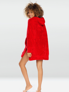 Bluza damska z kapturem oversize DKaren Hoodie Ariela XL Czerwona (5903251453265) - obraz 2