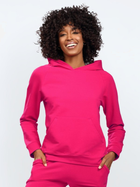 Худі жіноче DKaren Sweatshirt Seattle 2XL Малинове (5903251468184) - зображення 1