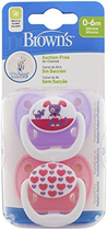 Smoczki Dr. Brown's Dr Brown's Pacifier Nipple Silicone Prevent Colour Drawings 1 szt (72239302583) - obraz 1
