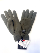 Перчатки тактические, военные, армейские флисовые перчатки MFH утеплитель 3M™ Thinsulate™ хаки, размер М - изображение 3