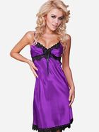 Erotyczny peniuar DKaren Plus Size Slip Viola 9XL Violet (5903251420533) - obraz 1