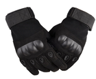 Тактические перчатки полнопалые Expert M черные - изображение 3
