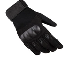 Тактические перчатки полнопалые Expert M черные - изображение 5