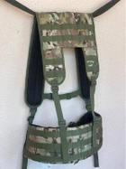 Разгрузочный жилет РПС M-KET Мультикам тактический военный пояс и плече-ременная система с крепелнием MOLLE размер XL - изображение 3