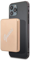 Powerbank Guess 5W MagSafe 3000mAh Gold (GUE001299) - obraz 1