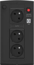 UPS PowerWalker Basic VI SB 1000VA (600W) Black (VI 1000 SB FR) - obraz 3