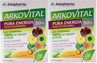 Комплекс вітамінів та мінералів Arkopharma Arkovital Pure Energy Senior 50+ 2х60 капсул (8428148462603) - зображення 1