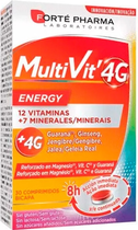 Kompleks witamin i minerałów Fort Pharma Multivit 4G Energy 30 Tablets (8470001947741) - obraz 1