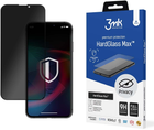 Szkło hartowane 3MK HardGlass Max Privacy dla iPhone 14 Plus / 13 Pro Max czarne (5903108495530) - obraz 1