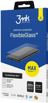 Szkło hartowane 3MK FlexibleGlass Max do Samsung Galaxy A11 czarne (5903108254687) - obraz 1