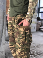 Форма военная костюм в цвете мультикам (тактическая рубашка убакс и штаны) униформа мультикам ВСУ L - изображение 8