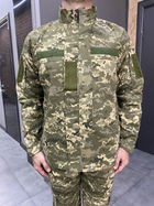 Військова форма Wolftrap (китель і штани), Піксель український, Олива, розмір XXL, тактична військова форма - зображення 6