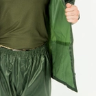 Костюм военный дождевой, дождевик рыбацкий, куртка на молнии с капюшоном, ткань нейлон, Польша, XL - изображение 7