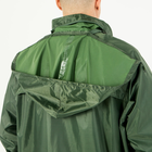 Костюм військовий дощовий, дощовик рибальський, куртка на блискавці з капюшоном, тканина нейлон, Польща, 3XL - зображення 5