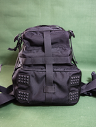 Штурмовой рюкзак Кіраса на 35 литров кордура черный 942 - изображение 7
