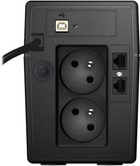 UPS PowerWalker VI LCD 850VA (480W) Black (VI 850 SB FR) - obraz 3