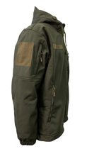 Куртка Tactic4Profi софтшел хаки с подкладкой флис размер 4XL (56) - изображение 3