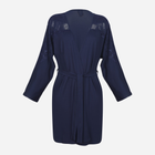 Szlafrok DKaren Fibi XS Navy Blue (5903251370074) - obraz 5