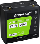 Akumulator Green Cell LiFePO4 12.8V (5907813966095) - obraz 1