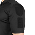Тактична футболка Поло Paladin CoolPass Antistatic Black Camotec розмір XL - изображение 5