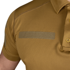 Тактична футболка Поло Tactical Army ID CoolPass Antistatic Coyote Camotec розмір XXL - изображение 7
