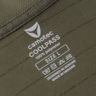 Тактична футболка Поло Tactical Army CoolPass Antistatic Olive Camotec розмір XXL - зображення 5