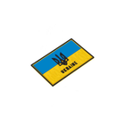 Шеврон на липучке ПВХ UMT Флаг Украины с гербом 60х40 мм Желто голубой - изображение 3