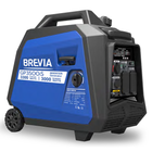 Генератор инверторный 3кВт для дома BREVIA бензиновый с системой AVR 230В чистая синусоида 61дБ (GP3500iS)