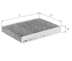 Фильтр салона Alpha filter Nissan Qashqai II/Renault Espace V/Kadjar/Megane IV/Talisman 1.2-1.6D 13- угольный (AF5083a)
