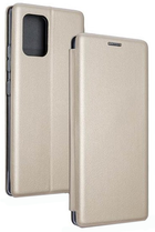 Etui z klapką Beline Book Magnetic do Samsung Galaxy S10 Lite/A91 Gold (5903657571099) - obraz 1