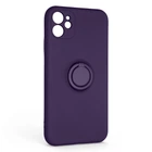 Чехол ArmorStandart Icon Ring для Apple iPhone 11 Dark Purple (ARM68646)