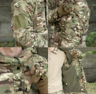 Чоловіча камуфляжна тактична тепла зимова куртка HAN WILD G8 multicam з флісовою підкладкою - зображення 7