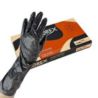 Одноразові рукавички FLOREX, чорний L/XL, 100 шт Reflex - зображення 1