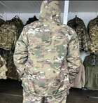 Тактическая зимняя мужская куртка Бушлат Камуфляж пиксель XL (20733) Kali - изображение 8