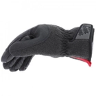 Зимові тактичні рукавички Mechanix Coldwork WindShell Чорний із сірим XL (20794) Kali - зображення 2
