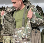 Тактическая зимняя мужская куртка Бушлат Камуфляж пиксель M (20731) Kali - изображение 4