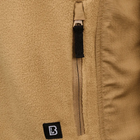 Армійська флісова куртка Brandit матеріал Rip-Stop Койот S (99122) Kali - зображення 5