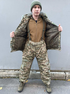Зимний тактический мужской костюм термостойкий и водонепроницаемый Пиксель M (12451) Kali - изображение 5