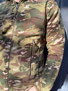 Армейская флисовая кофта на молнии Мультикам L (12454) Kali - изображение 6