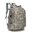 Тактичний військовий рюкзак US Army M11 сірий піксель - 50x39x25 см (backpack gray pixel M11) - зображення 1